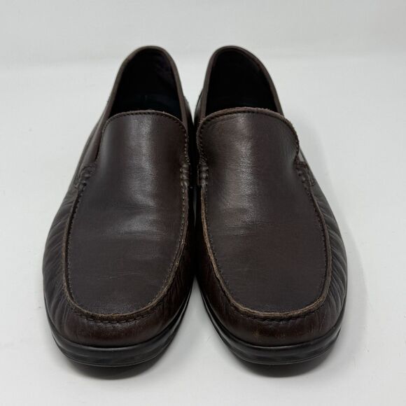 Ecco S Lite Moc Loafers Mens 10 - 10.5 EU 44 Brown Leather Slip On Comfort Shoes main image 13